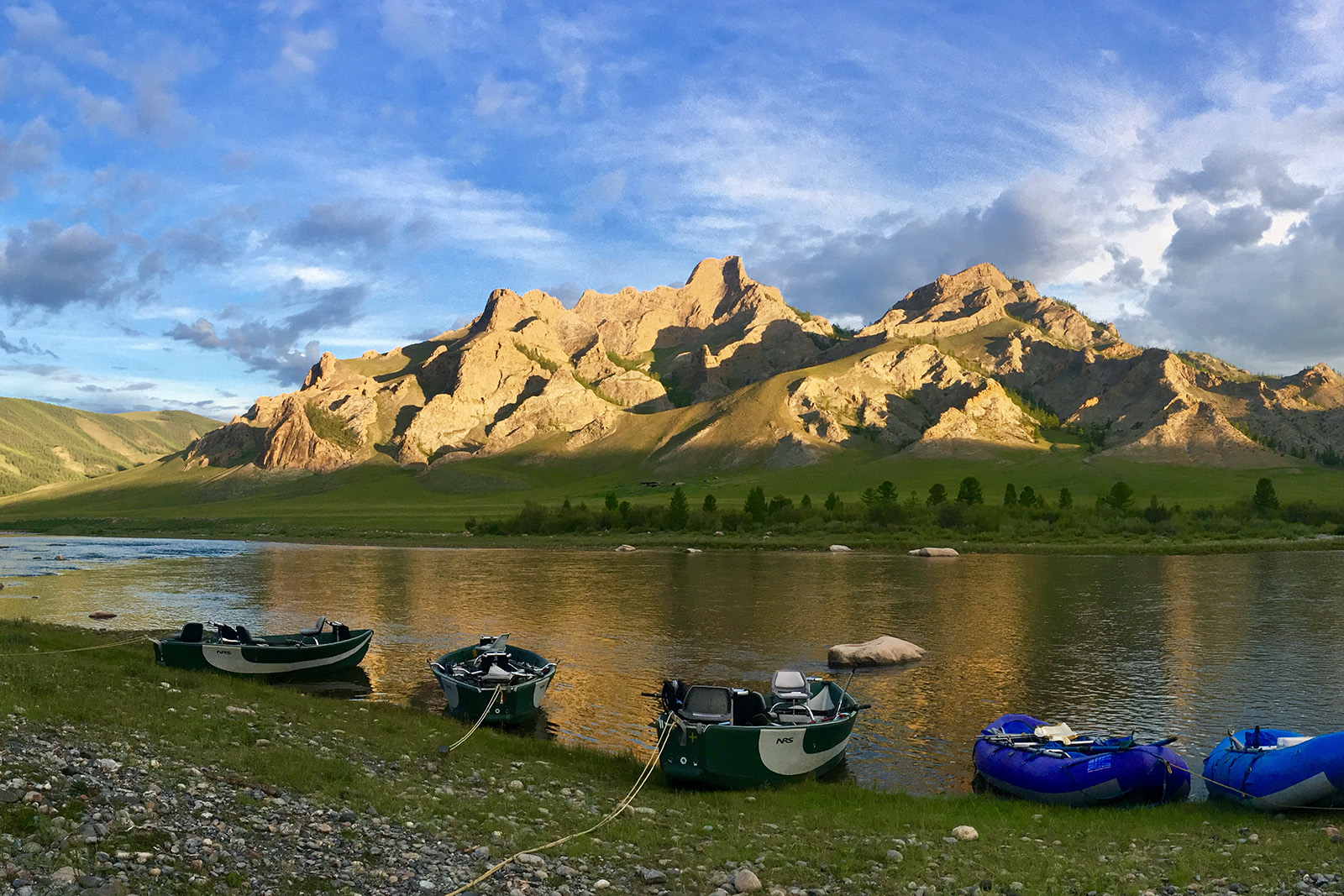 Wędkarstwo, Mongolia