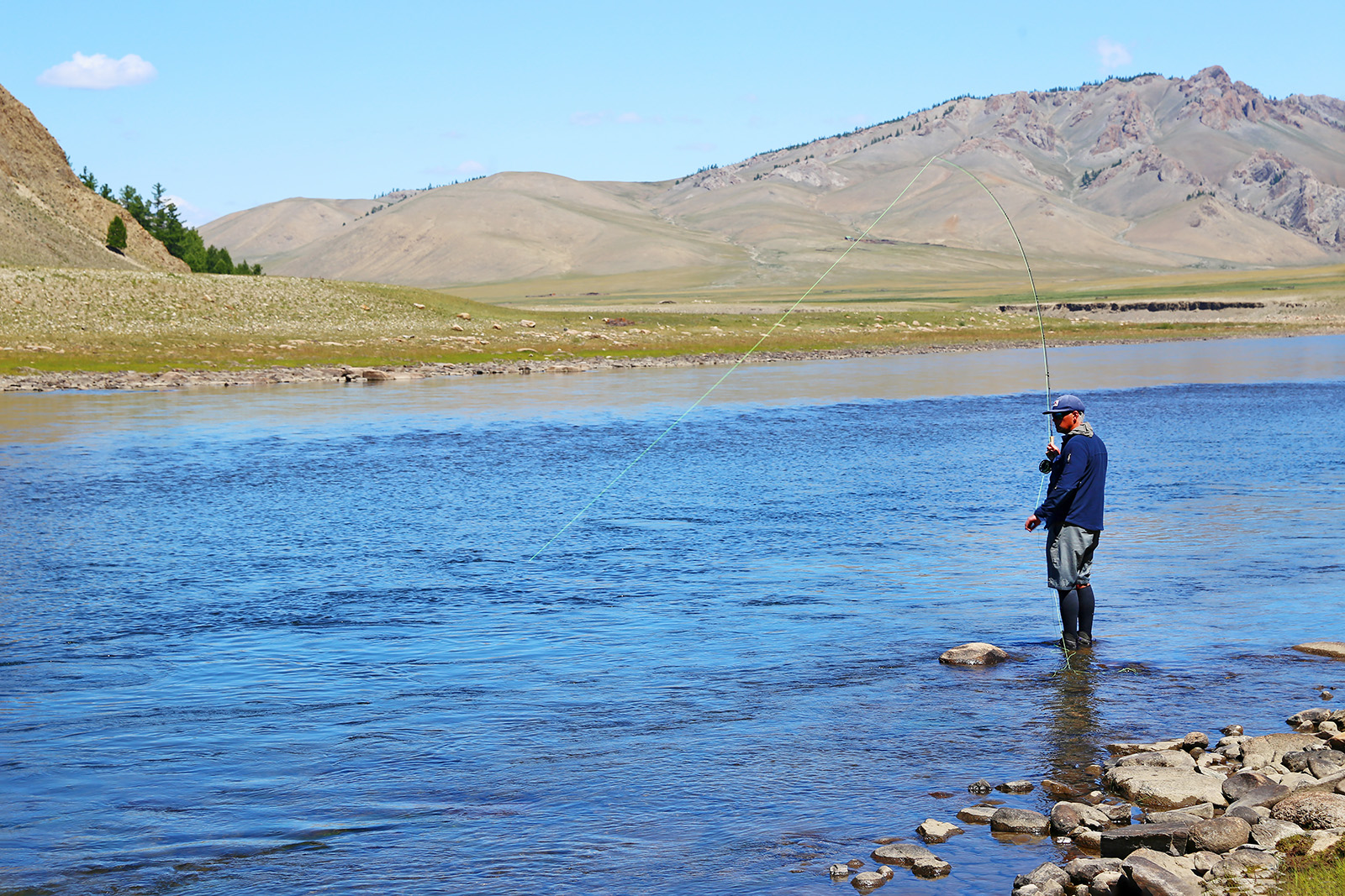 Wędkarstwo, Mongolia