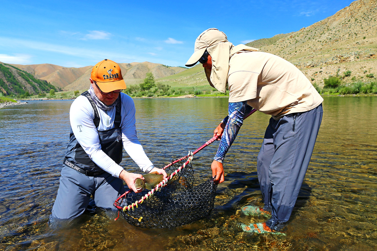 Wędkarstwo, Mongolia