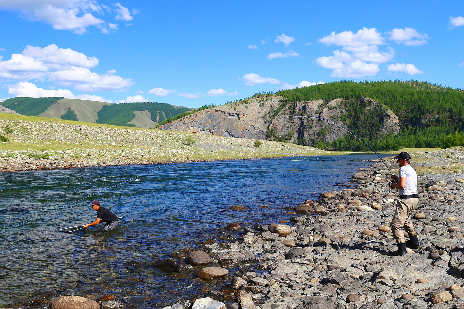 Wędkarstwo, Mongolia