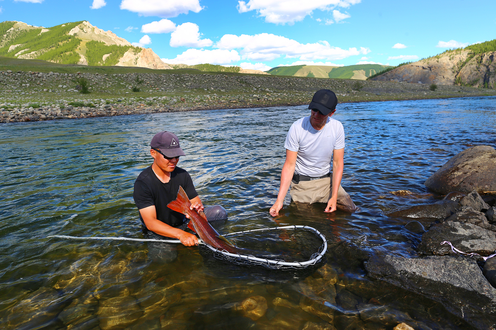 Wędkarstwo, Mongolia