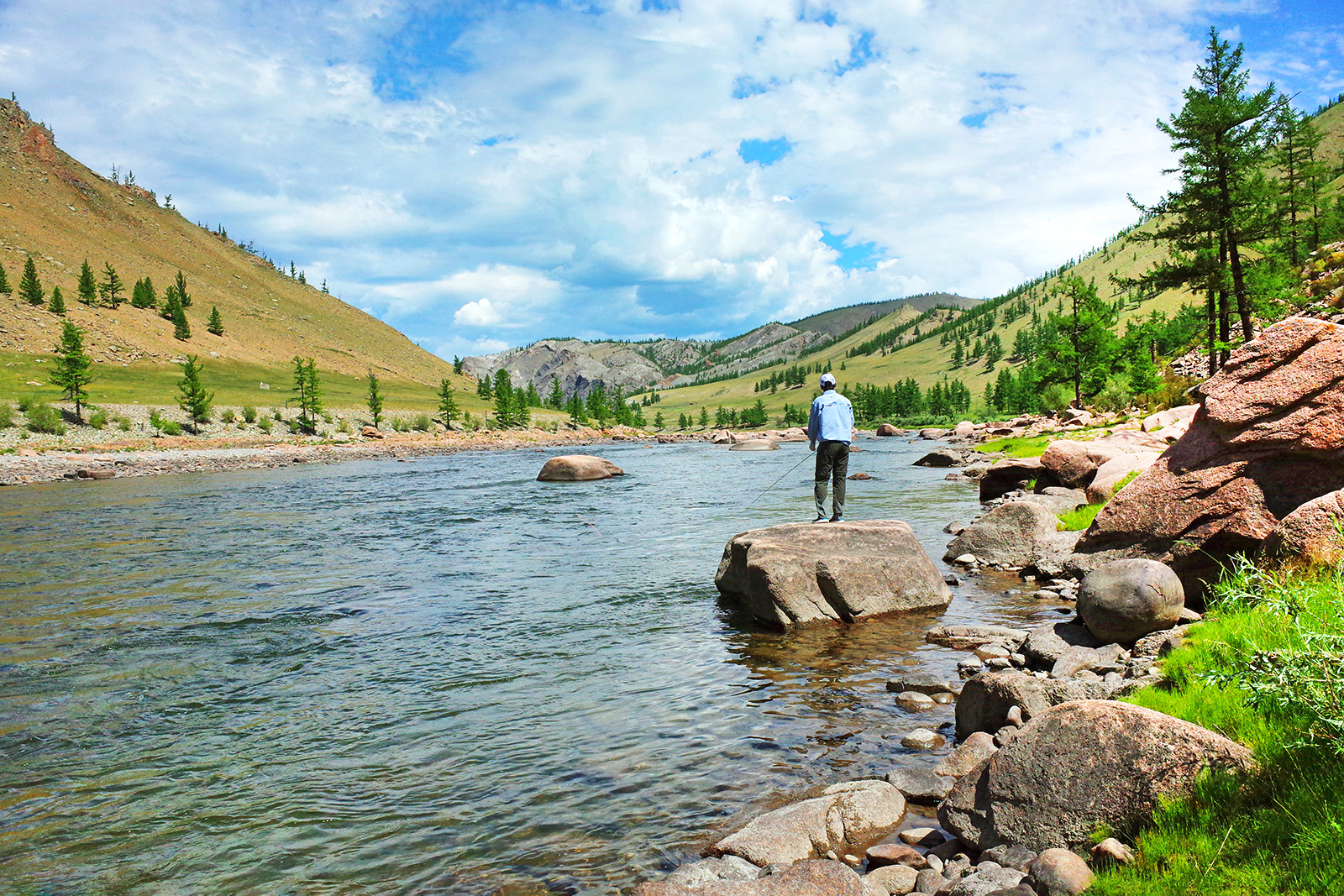 Wędkarstwo, Mongolia