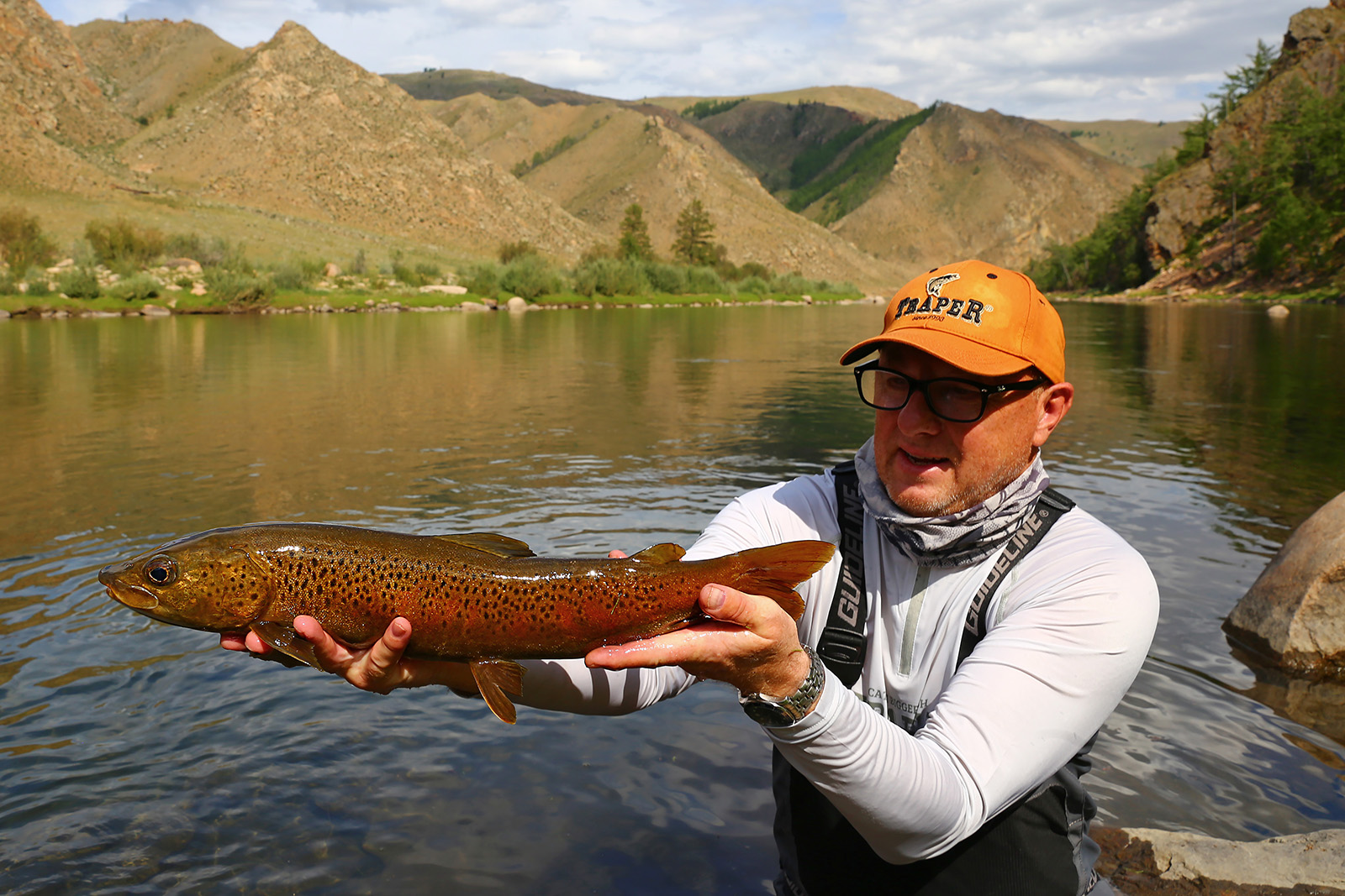 Wędkarstwo, Mongolia