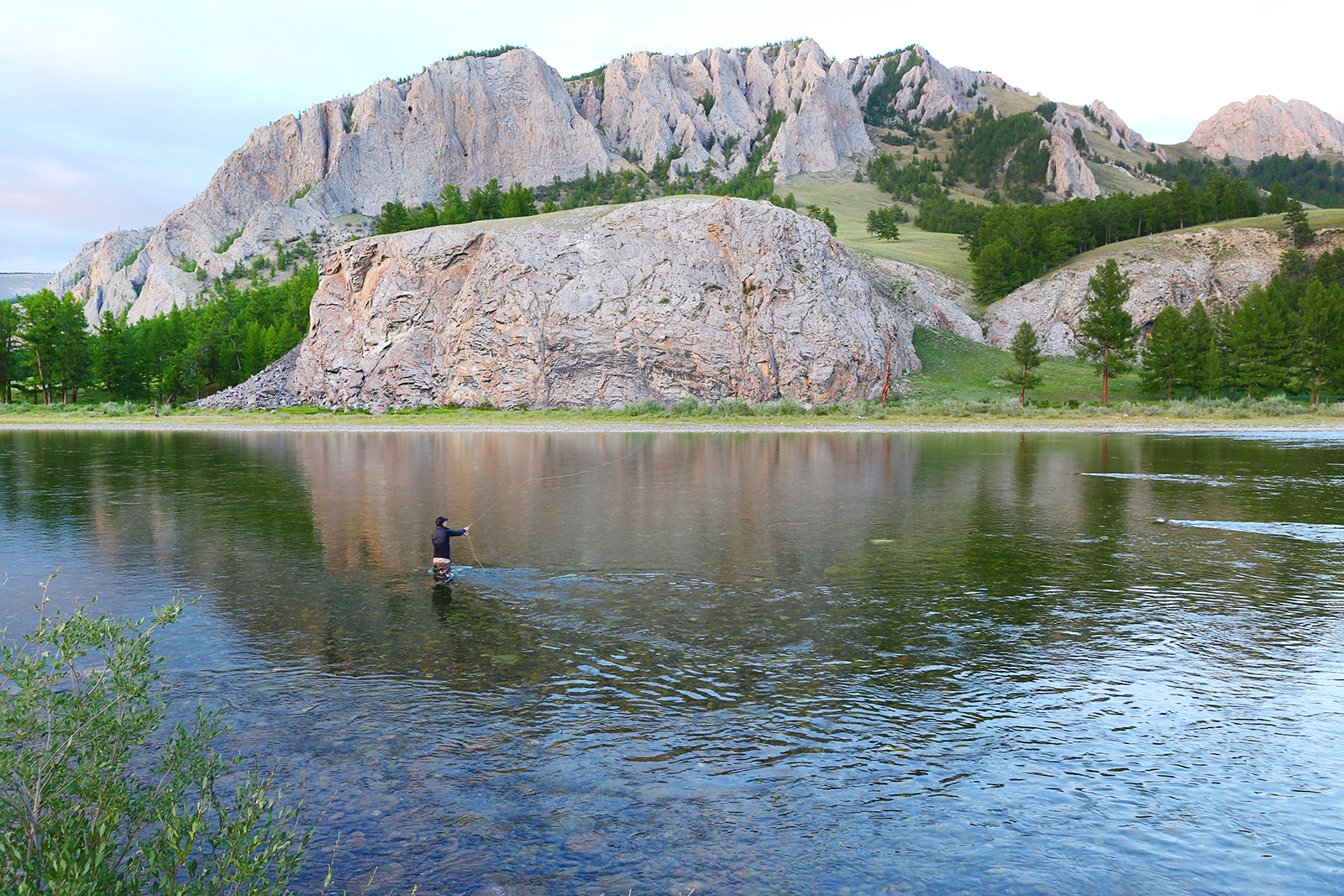 Wędkarstwo, Mongolia