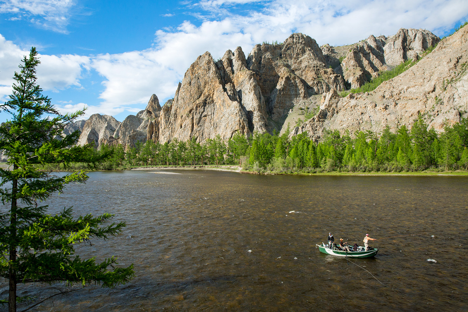 Wędkarstwo, Mongolia