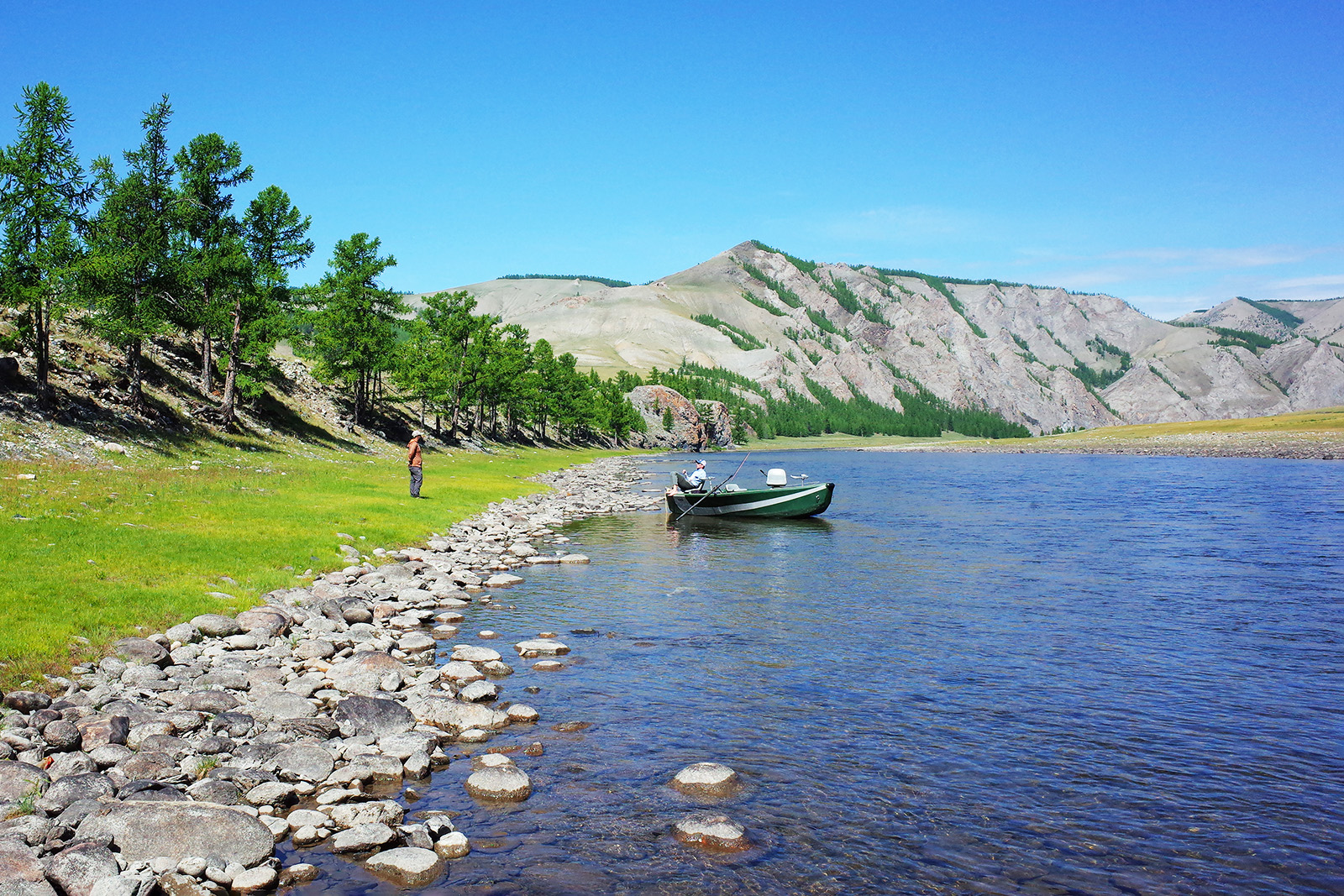 Wędkarstwo, Mongolia