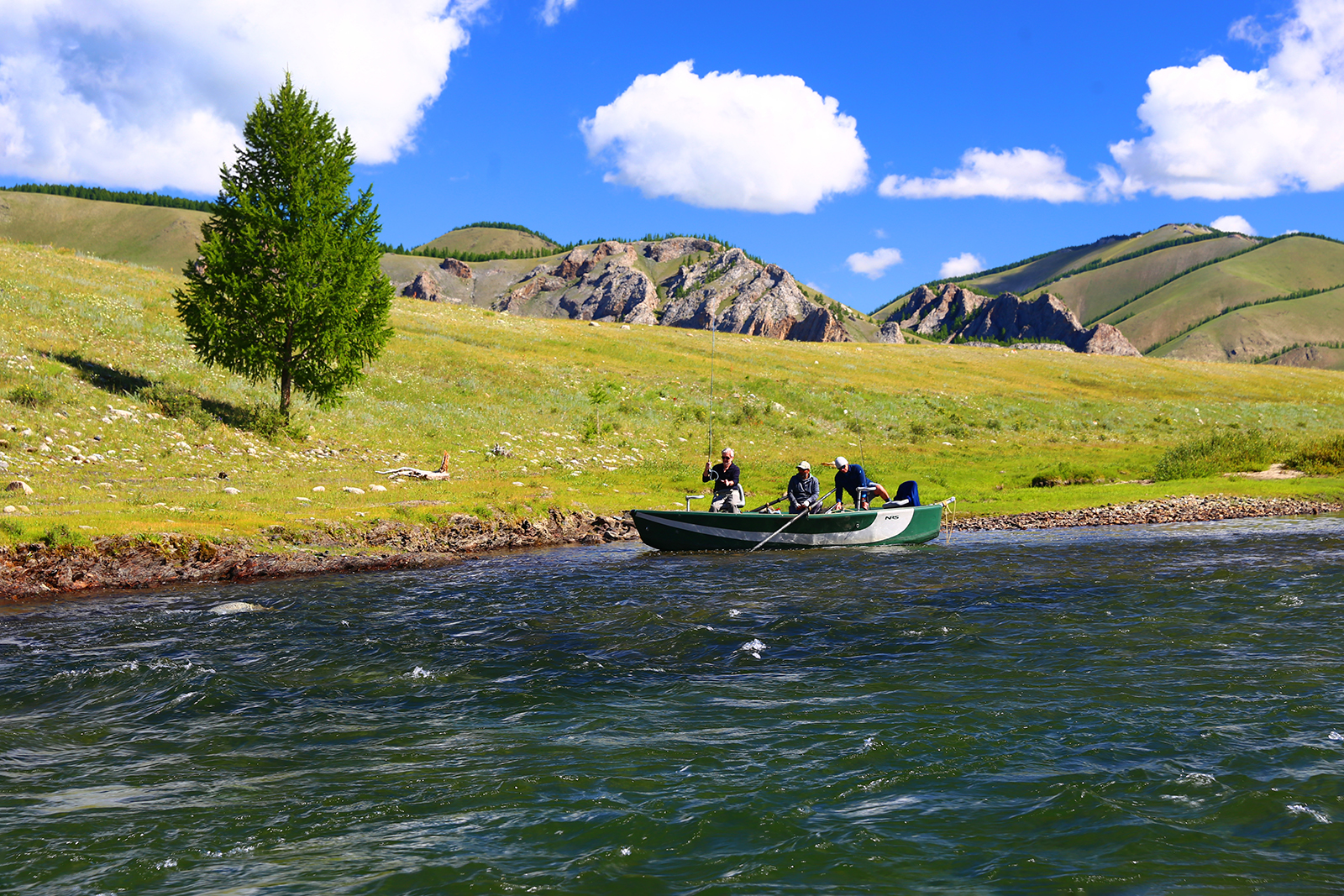 Wędkarstwo, Mongolia